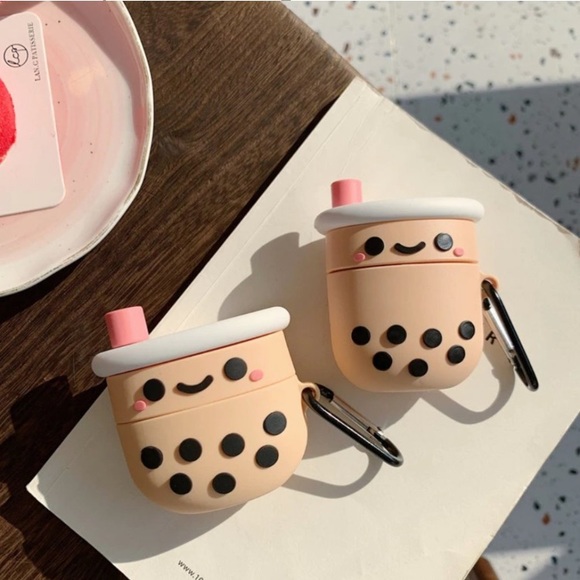 Boba Tea Silicone AirPods Case from Urban Outfitters - Picture 6 of 7